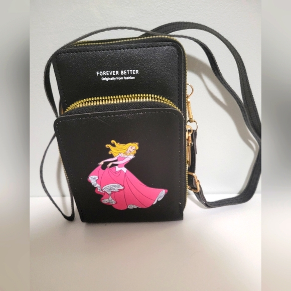 Handbags - Aurora princess fashion purse with adjustable strap nwot.